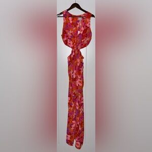 Show Me Your Mumu Tina Maxi Dress NEW Women XL Tropical Floral Maui Mai Tai Luau